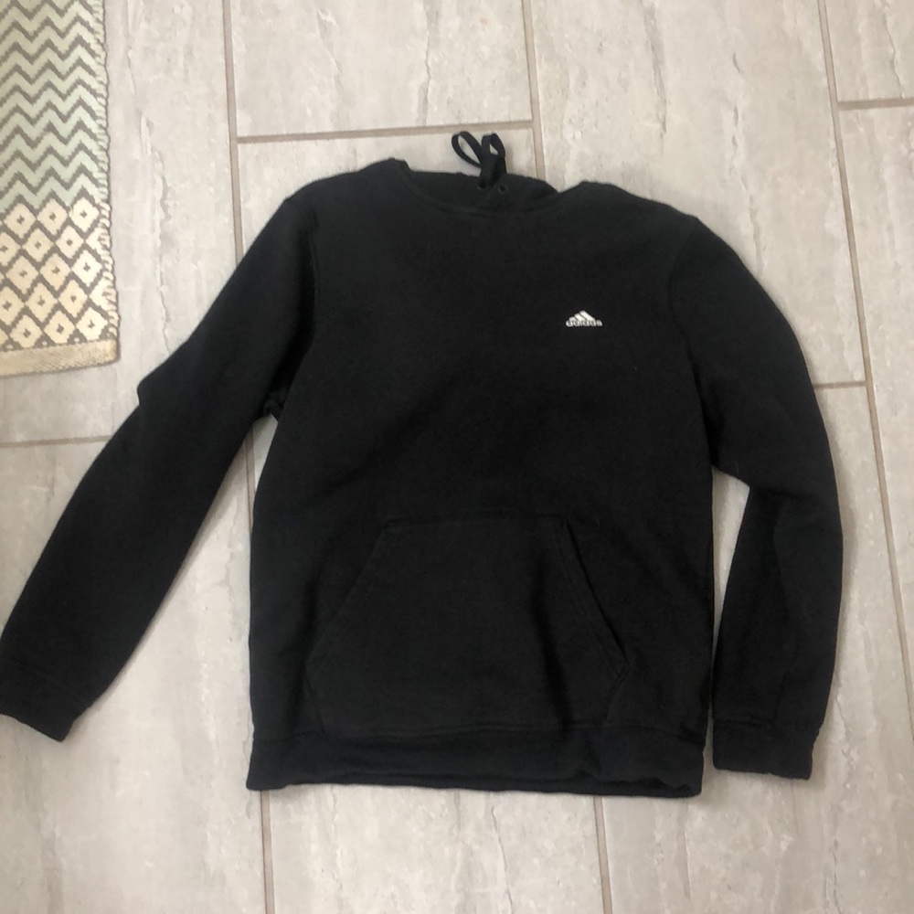black adidas hoodie